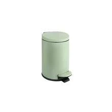Small Trash Can With Lid Soft Close, 4.5 Liters / 1.2 Gallon Bathroom Garbage Can, Mini Step Trash Bin, Stainless Steel Wastebasket For Bathroom, Bedroom, Office (Green),Green - Green - 查看 1