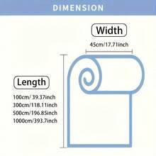 A Roll Of Wallpaper With Gray Wood Grain And Blue-Brown Wood Grain Patterns, Easy To Peel And Stick. It Is Suitable For Accent Wall Decoration In Bedroom, Study And Living Room, As Well As The Renovation Of Cabinets, Tabletops And Countertops. Multiple Sizes Are Available And Can Be Freely Spliced. - Grey - View 4