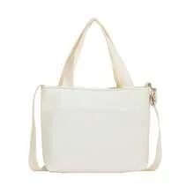 Solid Color Nylon Handbag, Crossbody Shoulder Bag For Teenagers - A - View 12