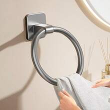 粘性毛巾环，浴室毛巾架，房车浴室粘性圆形毛巾环 - 彩色 - 查看 11