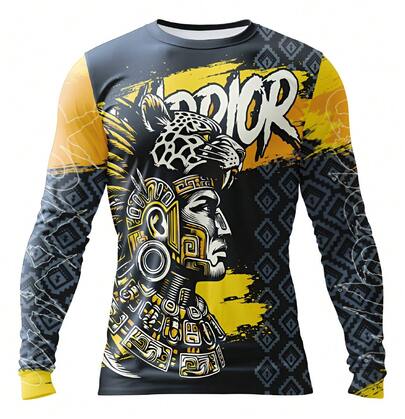 TendenciaJersey Guerrero Amarillo Negro Motocross Ciclismo Enduro Mtb Multicolor Ch-mCalidad premium
