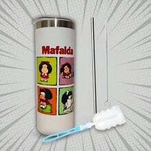 TendenciaTermo De Mafalda Vaso Térmico Skinny Acero Inoxidable 20oz. BlancoCalidad premium - Blanco - Ver 11