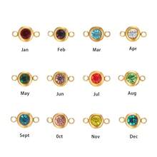 1pc Personalized Heart-Shaped Birthstone Pendant Necklace, Customized Name Heart Pendant, 18K Gold Plated Stainless Steel Material, Can Customize English Name And Birthstone, Minimalist Style, Gift For Her, Stainless Steel Jewelry, Silver/Gold Heart-Shaped Birthstone Necklace, Suitable For Bridesmaid Accessories, Birthday, Anniversary, Halloween, Christmas Gifts - Multicolor - View 7