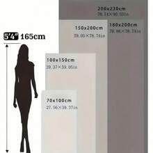 1pc Flannel Minimalist Printed Blanket, Women's Outdoor Blanket, Air Conditioning Blanket, Office Small Blanket - Leopard Print Coffee - View 3