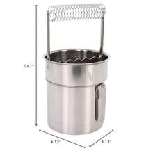 Artist Brush Cleaner, Double-Layered Deluxe Brush Cleaner With Washing Container - 銀色 - 查看 5