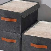 TendenciaOrganizadores Ropa Interior Y Calcetines Plegable GrisCalidad premium - Gris - Ver 10