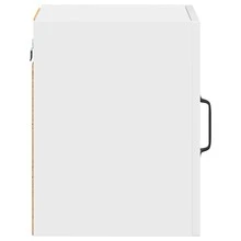 vidaXL Kalmar Küchenschrank, Hochglanzweiß, 30 x 31 x 40 cm - Weiss - Übersicht 7