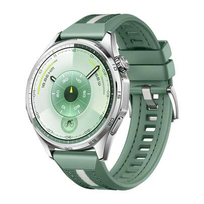 Smartwatch Watch Gt 6 46mm Potenciômetro De Ciclismo No Pulso Bateria Com Autonomia De Até 21 Dias Bem-estar