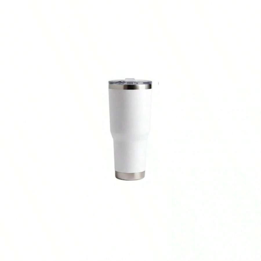 Stainless Steel Thermal Mug Without Handle 30oz 900ML - 白色 - 查看 1