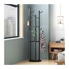 ccPerchero de suelo perchero de metal base de mármol estable colgador de sala de estar con ganchos colgador de metal para árbol o perchero soporte de pared para dormitorio colgador Ann - A - Ver 5