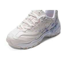 Skechers Giày thể thao nữ DLITES thoải mái, giày đi làm hàng ngày, giày thể thao đế dày kiểu retro 150530-NTLB - Màu tự nhiên/xanh nhạt - Xem 7