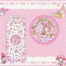 Mattel 1pc Cute Cartoon Sticker, Suitable For Teenagers, Self-Adhesive Sticker For Diary, Phone Case Decoration, Student Notebook DIY, Reusable, Suitable For Ramadan, Back To School Season, Valentine's Day Gift, Women's Favorite Shape, Best Choice For Daily Gifts And Party Decorations