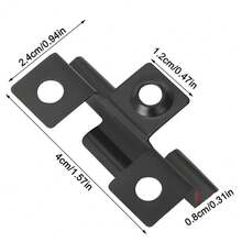 X100 Composite Decking 3mm Hidden Fixing Fasteners Stainless Clips+ Screw - 40*24*12mm - View 3