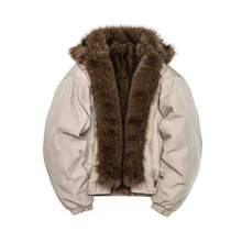 Men Outdoor Winter Coats - Black - View 4