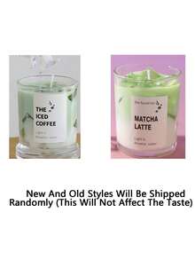 This 1pc Matcha Coffee Cup-Shaped, High-Appearance Jelly Wax Diffuser Candle Will Add A Warm And Romantic Touch To Your Home! It Makes An Excellent Gift Choice And Is Perfect For Spring-Themed Jar Candles. It Is Suitable For Various Occasions: Valentine's Day/Carnival/Easter/Party Gift, Wedding Accessory, Gift For Coffee Lovers, Unisex - Multicolor - View 10