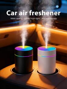 这款180毫升大容量车载空气加湿器，是汽车必备配件，有经典的黑白两色可选。它采用超声波雾化技术，运行安静，同时还具备车载香薰功能，提供五种可选香型。 - A - 查看 12