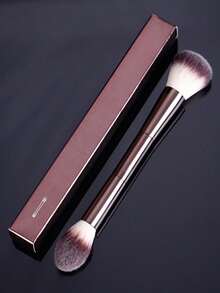 7pcs Makeup Brush Set, Including Powder Brush, Blush Brush, Foundation Brush, Eye Shadow Brush, Concealer Brush, Lip Brush And 1 Retractable 4-In-1 Brush. Soft Synthetic Fiber Bristles, Seamless Metal Handles, Suitable For All Skin Types. - Multicolor - View 6