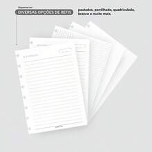 ISCOOL Classic Intelligent Disc Notebook Refill, Lined, 90g, 50 Sheets - P (14 cm x 20 cm) - Ver 8