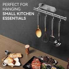 Stainless Steel Paper Towel Holder, Black And Silver, Wall-Mounted Design, Self-Adhesive Or Drilled Installation, Suitable For Various Scenarios In Kitchen, Bathroom, Pantry, And Refrigerator, Car Wash, Durable And Sturdy - 銀色 - 查看 3