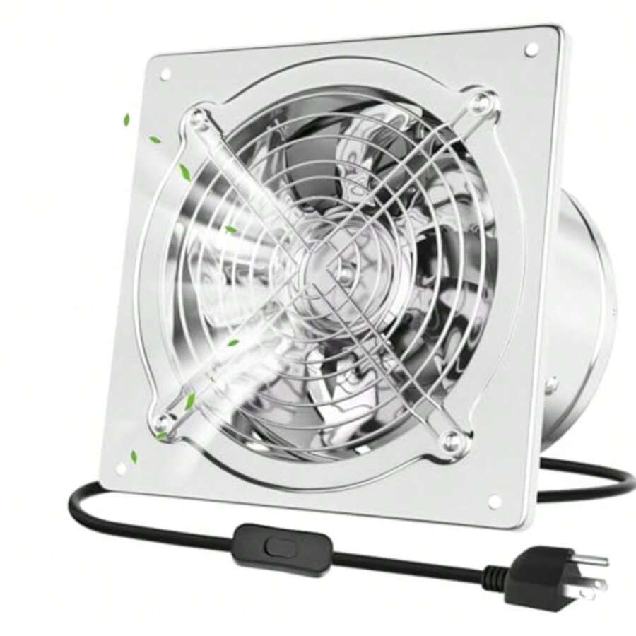 mhjVentilador de Escape YOMYM 8 Pulgadas Extractor de Aire para Cocina y Baño Acero Inoxidable Silencioso Industrial 2800 r/minsleeping Bags - 219355666 - Ver 1