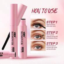 Three-In-One Double-Headed Eyelash Glue And Glue Remover Combined With Tweezers, Which Is Strong And Gentle, Easy To Remove Without Irritation, Accurate And Convenient To Clip, And Easy To Create Exquisite Eye Makeup 4CTF - Pink - View 8