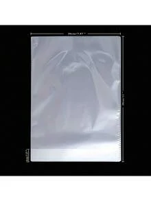 30pcs/Pack Flat Bottom Accordion Style Transparent Gift Bags With Drawstring, Party Favor Bags - Multicolor - View 5
