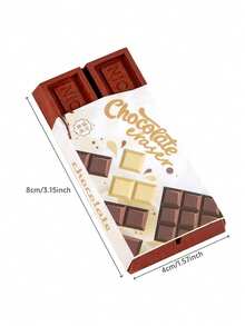 Borradores de chocolate, diseño realista súper mini, herramientas de limpieza únicas, artículos de papelería escolar, regalo de recompensa para estudiantes - Multicolor - Ver 4