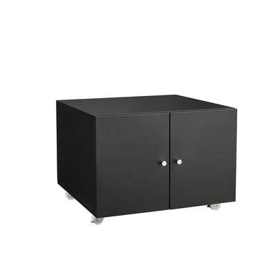 Metal Printer Stand With File Storage Cabinet Mobile File Cabinet Rolling Printer Stand Filing Cabinets With Shelves For Home Office-Storage