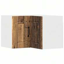 vidaXL Armoire de cuisine Bois ancien 57 x 57 x 40 cm - Tabac - Voir 1
