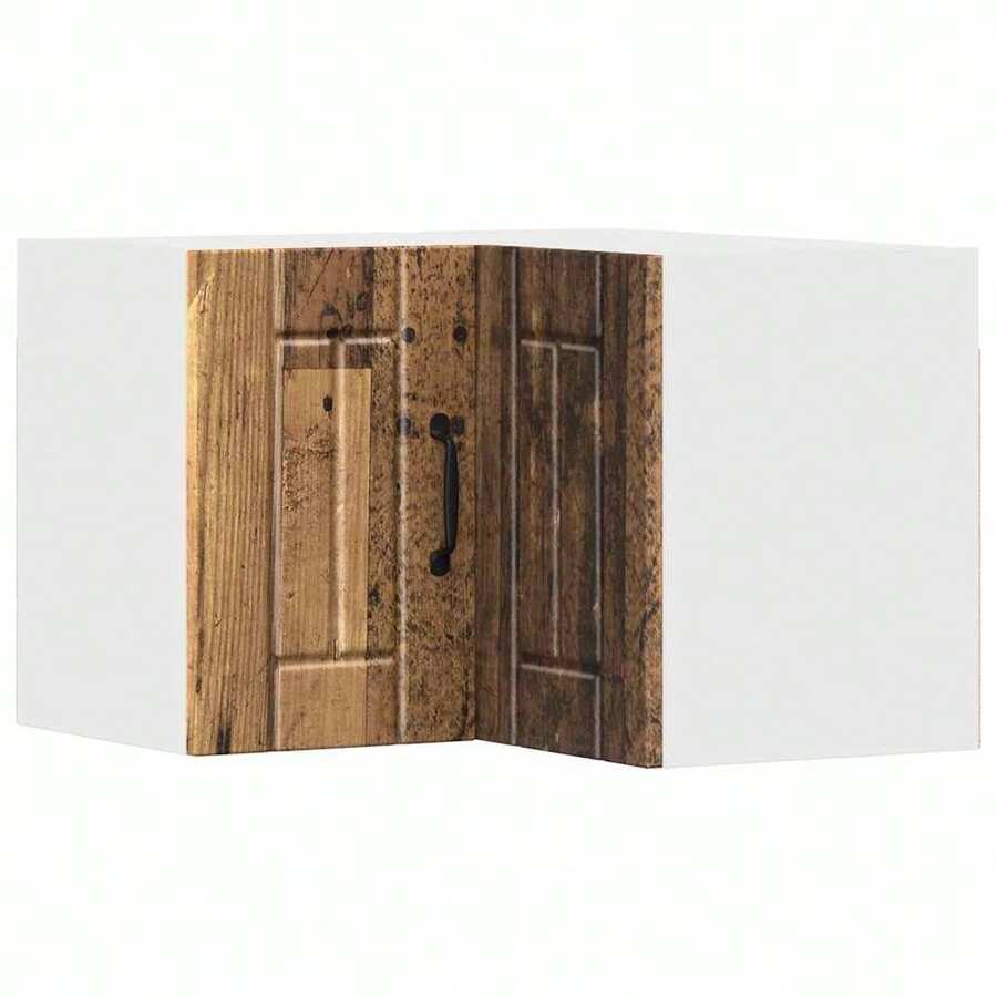 vidaXL Armoire de cuisine Bois ancien 57 x 57 x 40 cm - Tabac - Voir 1