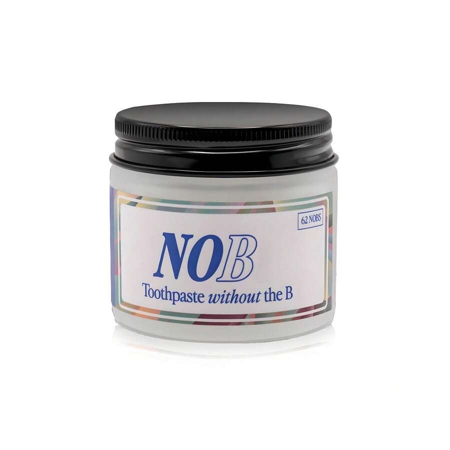 Toothpaste Without, Nano Hydroxyapatite With NOBS, Fluoride & Plastic Free, E.C.O & Travel Friendly Size, Remineralizing Chewable Toothpaste Tabs - 白色 - 查看 1