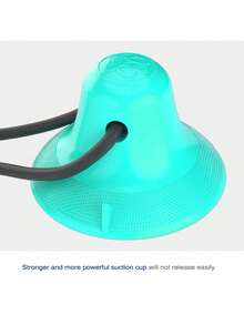 1pc Dog/Cat Toy Suction Cup Slippers, Chew-Resistant, Teeth Grinding, Food Dispensing Ball, Squeaky Dog Toy - Rubber Material, Small To Medium Pets Self-Entertainment Supplies, Interactive Toy | Vibrant Pet Toy | Chew Toy, Dog Toy, Battery-Free - Multicolor - View 11