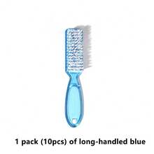1/3/20 piezas Cepillo de uñas con mango, adecuado para limpiar las uñas de las manos y los pies - Multicolor - Ver 9