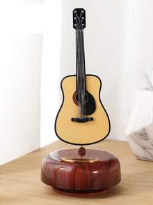 1个新款旋转小提琴音乐盒，鲁特琴造型创意家居装饰，小型乐器礼品八角形上弦音乐盒，生日礼物，圣诞礼物，圣诞装饰，圣诞礼物，送给她的礼物 - 樂器造型音樂盒擺飾 - 查看 13