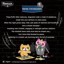 Spin Master 官方“巷猫”系列——可爱怪兽毛绒玩偶，奇趣收藏玩偶 - 15752H - 查看 3