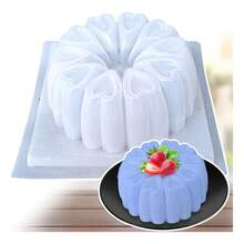 TendenciaMolde Para Gelatina Forma Rosca De Corazon San Valientin BlancoCalidad premium - Blanco - Ver 8