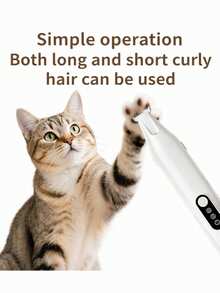 Pet Clippers For Cats And Dogs - Electric Trimmer For Paw Hair Removal Professional Grooming Clippers For Dog And Cat Hair Trimming - Multicolor - View 2
