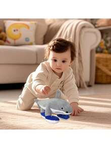 Italian Brainrot Plush,12" Tralalero Tralala Toy Gift,Cute Stuffed Figure Doll For Kids And Adults Brush - Multicolor - View 6