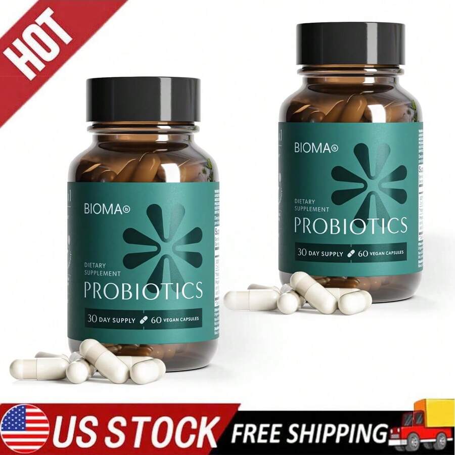 Digestive Balance Probiotic Capsules | With Xylooligosaccharides, Tributyrin & Bifidobacterium | For Men & Women, 60 Delayed-Release Capsules (30-Day Supply) | Vegan & Gluten-Free - 2 - 查看 1