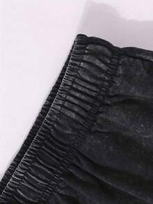 Men's Casual Fashion Shorts, Latest 2026 Model Los Angeles Night Team Stubbies Men Men's Beach Swim Trunks Men's Lounge Shorts Washing Process, Fashionable And Personalized Prints, Suitable For Parties, Daily Wear, And Casual Occasions The Favorite Of Fashionistas - 黑色 - 查看 5