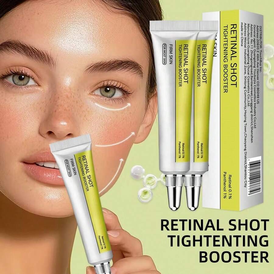 Tightening Booster, Pore Minimizer, Wrinkles & Fine Lines, Firmer Skin With Retinal 0.1% & Panthenol 1%, Retinol Serum For Face, Accelerates Skin Renewal, Non-Irritating SF9Z - 如圖 - 查看 1
