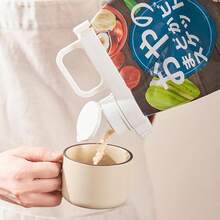 TendenciaClip Para Bolsas De Alimentos Con Tapa BlancoCalidad premium - Blanco - Ver 5