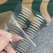 10片/包 隐形双眼皮贴，防水持久，自然妆效，适合单眼皮和眼袋 - 裸色 - 查看 4