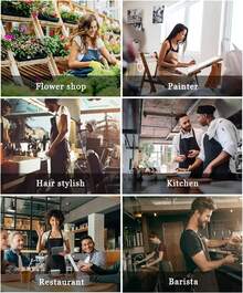 TendenciaMandil Chef  Mandil Barista  Delantal  Impermeable MultiusosCalidad premium