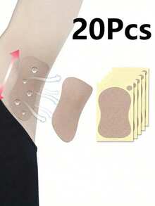 10/20/30/50pcs Disposable Breathable Sweat-Absorbing Pads, Sports Sweat Pads, Ultra-Thin Breathable Invisible Sweat Pads, Unisex Lightweight Invisible Sweat-Absorbing Odor-Proof Elastic Pads, Gourd-Shaped Underarm Sweat Pads, Dress Sweat Pads, Sweat & Odor Eliminating Pads, Suitable For Travel, Sports, Outdoor, Summer, Stickers, Back To School Supplies - Multicolor - View 13