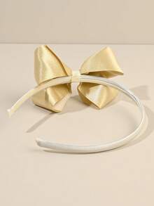 女孩蝴蝶結裝飾髮箍