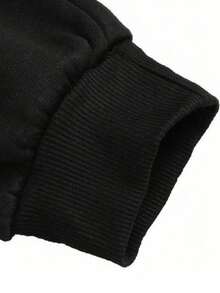 Deadmau5 Short Sleeve Cotton Hip Hop Black All Size Hoodie - Black - View 2