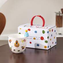 3D立体造型陶瓷杯，生日派对手持杯，送给女朋友的礼物，情侣咖啡杯，生日礼物，牛奶杯，茶杯，可爱复古 - 派對系列 - 查看 8