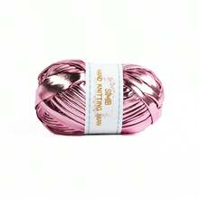 1 pieza de cinta metálica brillante, material de tejido de cuero sintético suave hecho a mano, suministros de alta gama para la fabricación de bolsos - Azul Marino - Ver 21