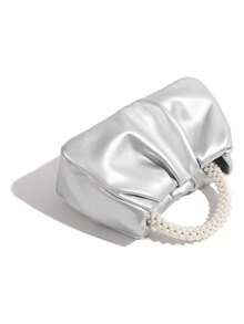 YUQING.FC Women Evening Bags - 銀色 - 查看 3